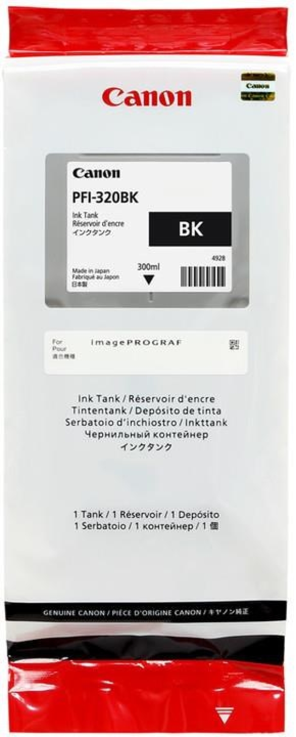 Náplň Canon PFI-320BK černá