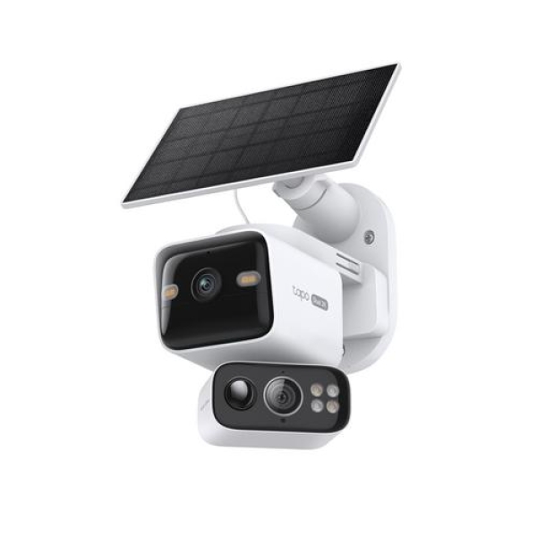 TP-Link Tapo C645D KIT venkovní/outdoor otočná kamera (2x 3MP, 2K 1296p, IR 10m, WiFi, micro SD card)