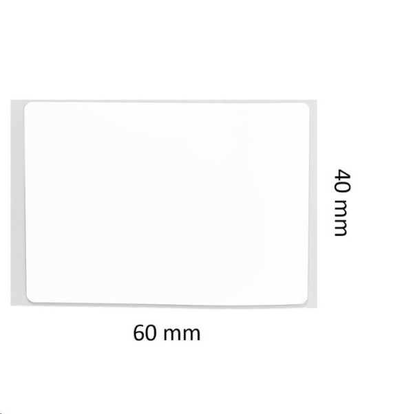 Niimbot štítky R 40x60mm 125ks White pro B21