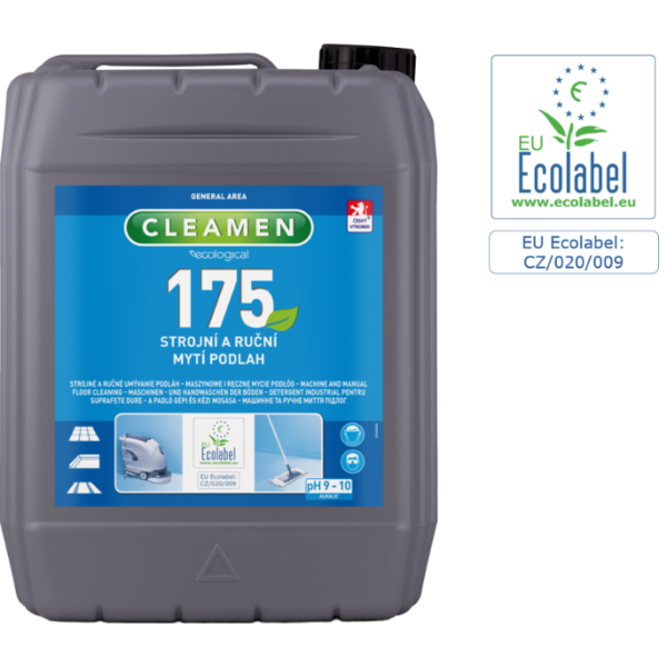 CLEAMEN 175 Podlahy strojní a ruční mytí ECO L.5L
