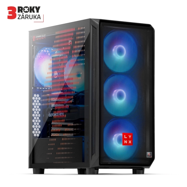 LYNX Dynamo Eclot  Ryzen 7 7800X3D 32GB 1T SSD NVMe RTX 5070 12G W11 Home