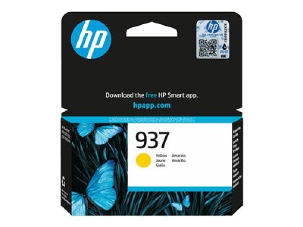 Náplň HP 937, 4S6W4NE žlutá (800 stran)