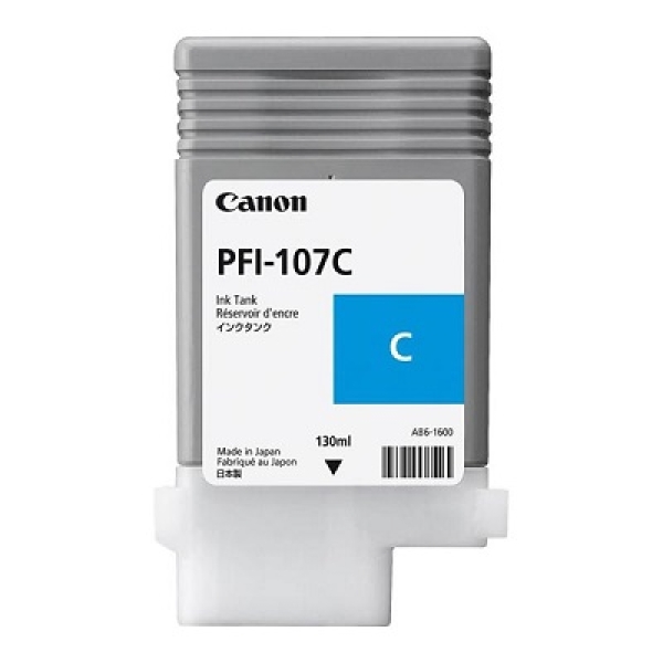 Náplň CANON PFI-107, 6706B001 azurová (130 ml)