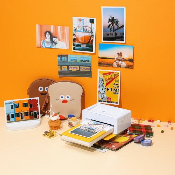 KODAK stolní fototiskárna Dock Plus Retro PD460 žlutá