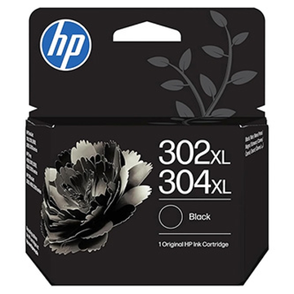HP 302XL/304XL Black Original Ink Crtg, HP 302XL/304XL Black Original Ink Crtg