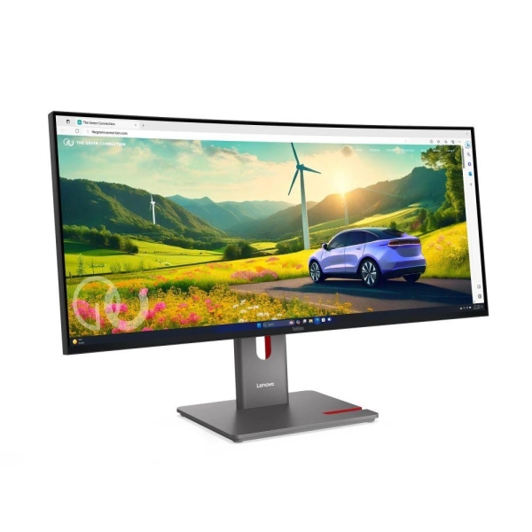 LENOVO LCD P34WD-40 -  34'' ECO-IPS,21:9,3440x1440,120Hz,350cd,2000:1,4ms,2xHDMI,DP,DC,USBHub,USB-C(140W PD),RJ45,VESA