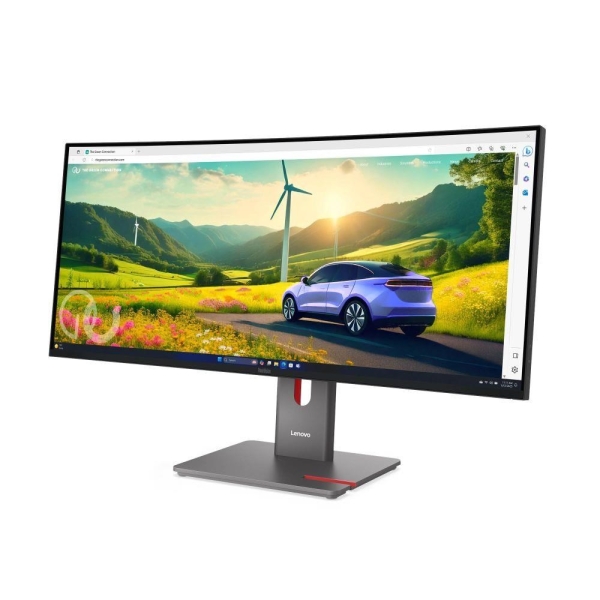 LENOVO LCD P34WD-40 -  34'' ECO-IPS,21:9,3440x1440,120Hz,350cd,2000:1,4ms,2xHDMI,DP,DC,USBHub,USB-C(140W PD),RJ45,VESA