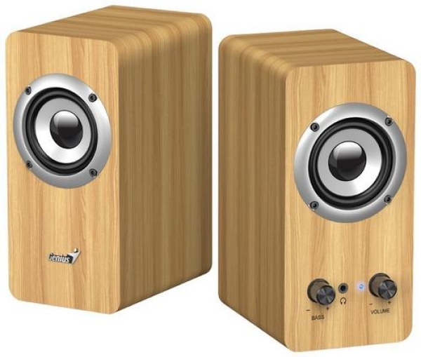 GENIUS repro SP-HF400 10W RMS 2.0 světlé dřevo