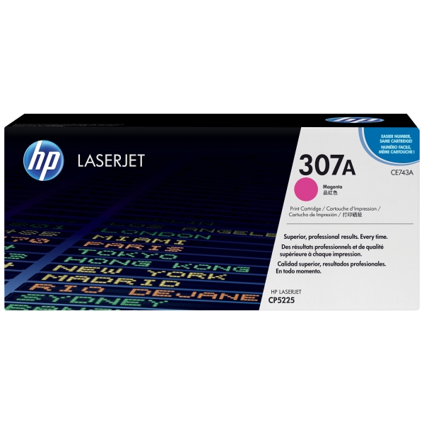 Toner HP č.307A CE743A purpurový