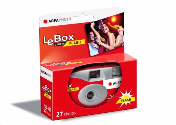 Agfaphoto LeBox Flash 400/27 - jednorázový analogový fotoaparát