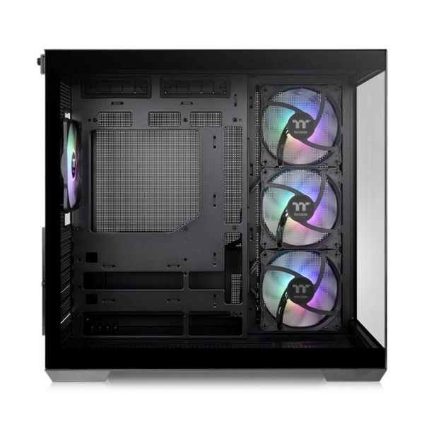 THERMAL TAKE Case View 380 TG ARGB, ATX, Průhledná bočnice, 4x 120mm ARGB Fan, černá