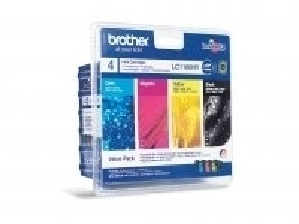 Náplň Brother LC-1100HYVALBP CMYK sada