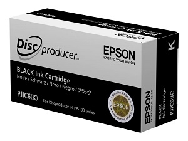 Náplň Epson PJIC6(K), PJIC7, C13S020452 černá