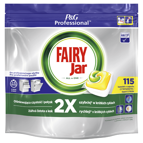 JAR Tablety do myčky 115 ks