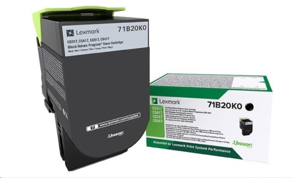 Toner Lexmark 71B20K0 černý