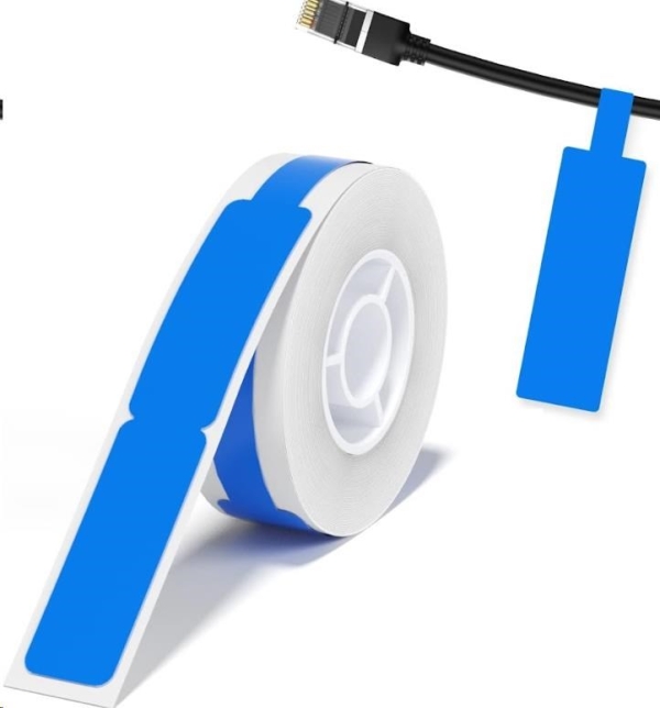 Niimbot štítky na kabely RXL 12,5x109mm 65ks Blue pro D11 a D110