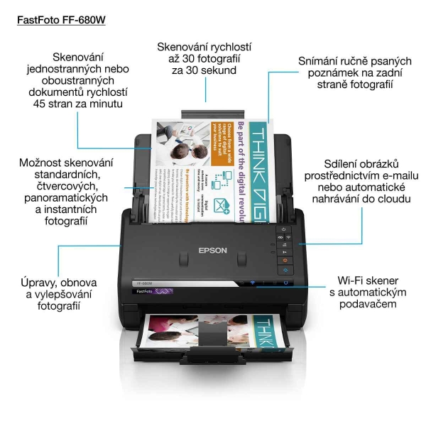 Skener Epson FastFoto FF-680W
