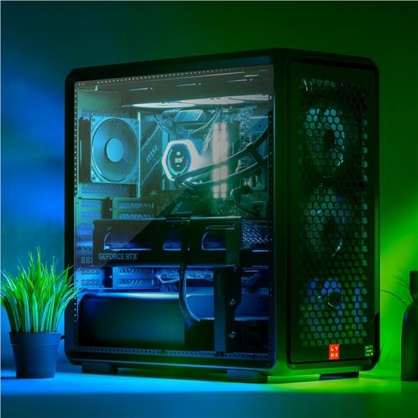 LYNX Challenger Ryzen 7 7800X3D 32GB 2TB SSD NVMe RTX 5080 16G W11 Home