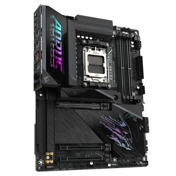 GIGABYTE MB Sc AM5 X870E A PRO X, AMD X870E, 4xDDR5, 2xUSB-C, 2xHDMI, Wifi, ATX