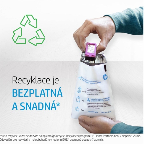 Náplň HP č.655, CZ112AE žlutá 