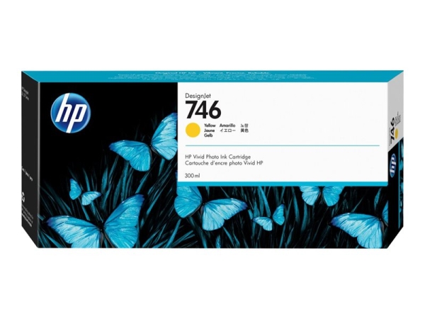 Náplň HP č.746, P2V79A žlutá 