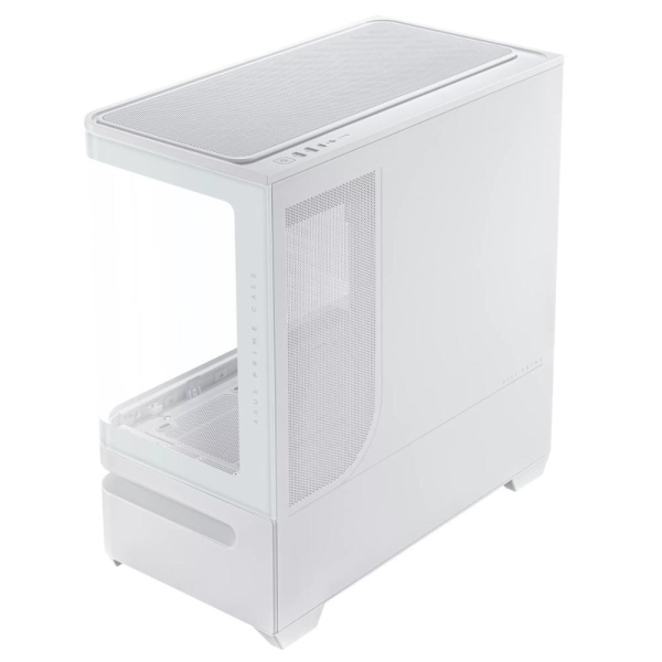ASUS Case AP202 PRIME CASE, mATX, Průhledná bočnice, 3x 120mm ARGB Fan, bílá