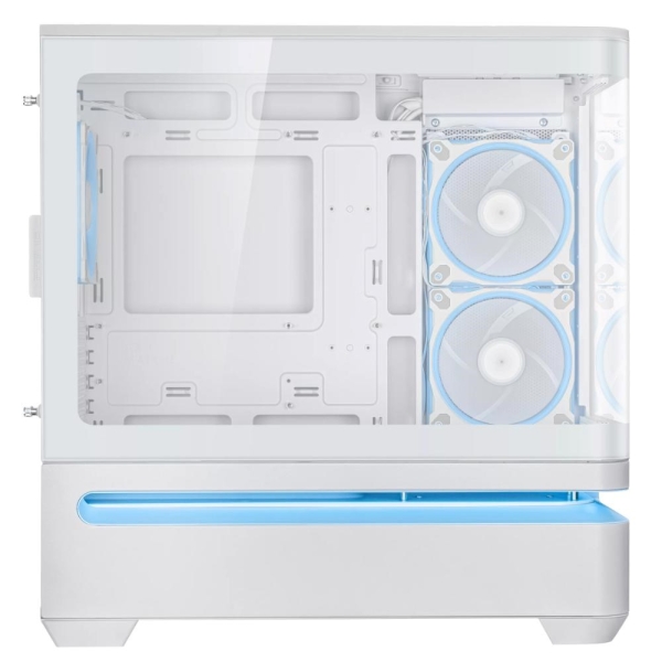 ASUS Case AP202 PRIME CASE, mATX, Průhledná bočnice, 3x 120mm ARGB Fan, bílá