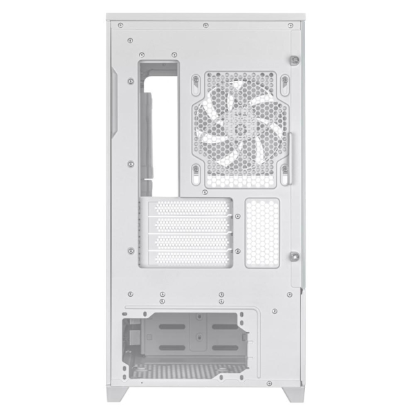 ASUS Case AP202 PRIME CASE, mATX, Průhledná bočnice, 3x 120mm ARGB Fan, bílá