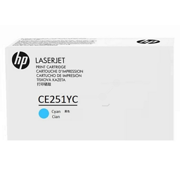 Toner HP č.504Y CE251YC azurový