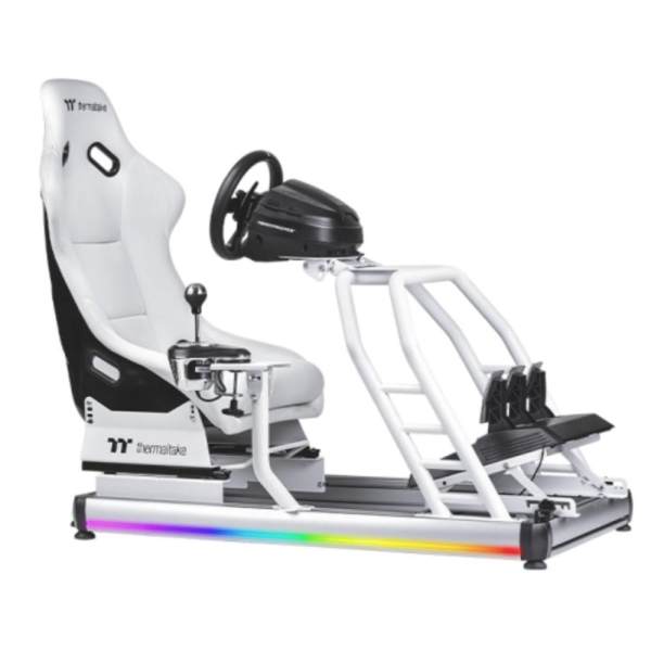 THERMALTAKE Závodní kokpit GR500 Racing Simulator Cockpit, Bílá