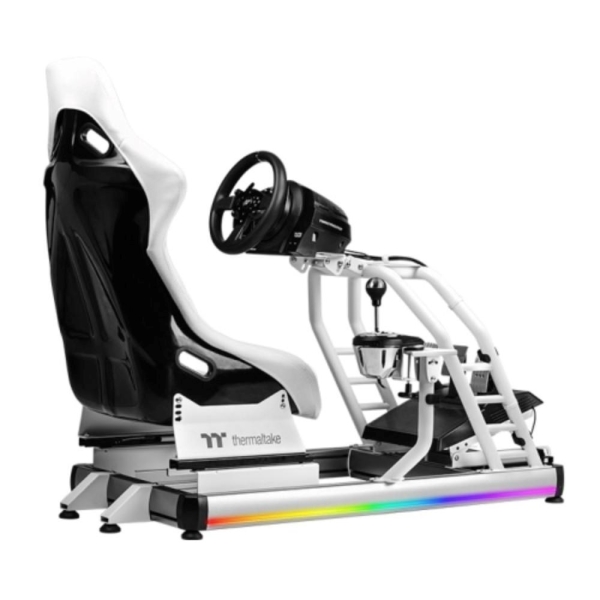 THERMALTAKE Závodní kokpit GR500 Racing Simulator Cockpit, Bílá