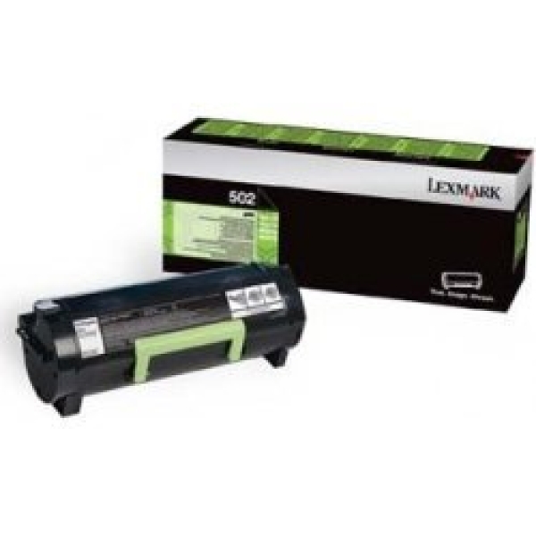 Toner Lexmark 502 50F2000 černý