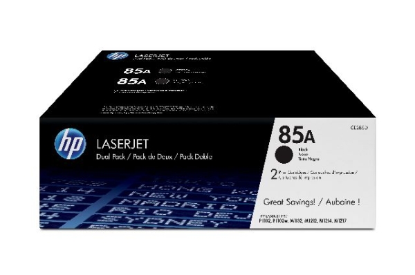 HP 85A (CE285AD), dvojbalení originálních tonerů do tiskárny HP