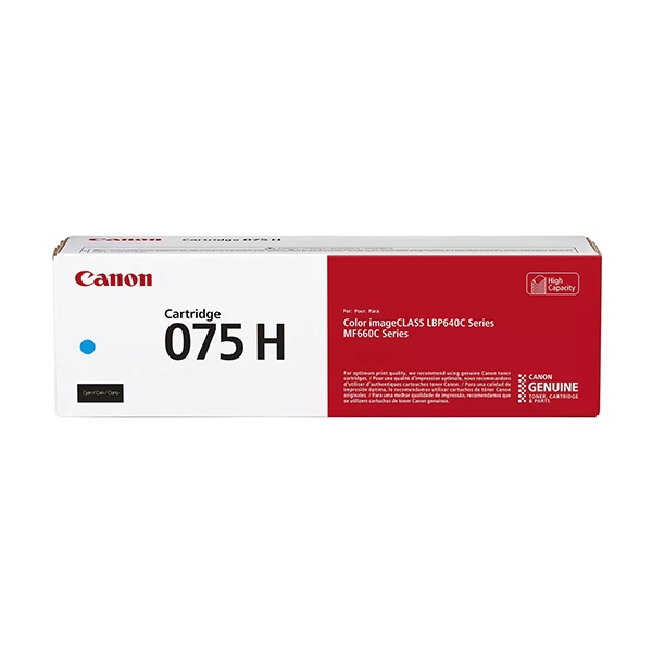 Toner Canon 075H, 6368C002 azurový (2 500 stran)