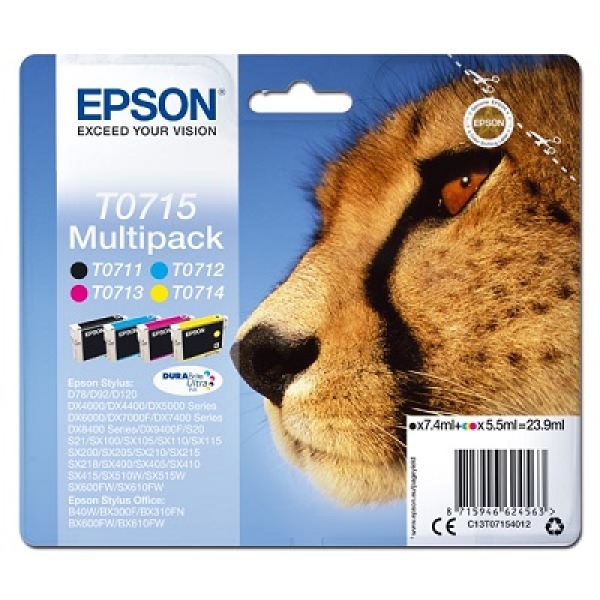Náplň Epson C13T07154012 CMYK multipack