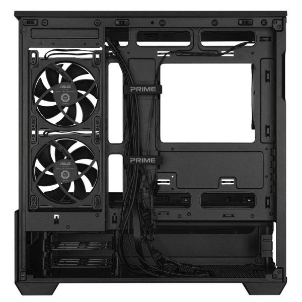 ASUS Case AP202 PRIME CASE, mATX, Průhledná bočnice, 3x 120mm ARGB Fan, černá