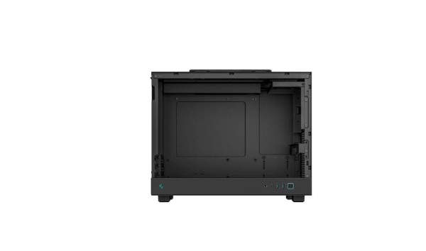 DEEPCOOL Case CH160 PLUS, mATX, Průhledná bočnice, černá