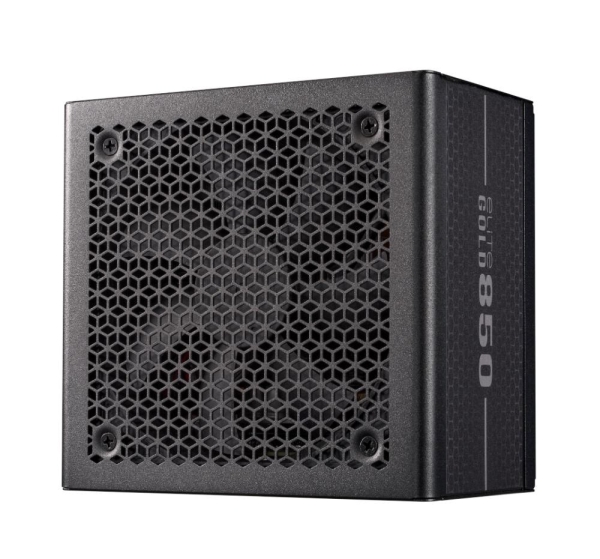 Cooler Master zdroj ELITE Gold 850W FM, 120mm, Plně modulární, 80 Plus Gold, ATX 3.1