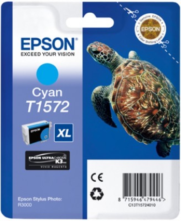 Náplň Epson C13T15724010 (XL) azurová blistr