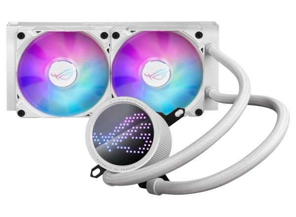 ASUS vodní chladič CPU AIO ROG RYUO III 240 ARGB WHITE EDITION, 2x120mm
