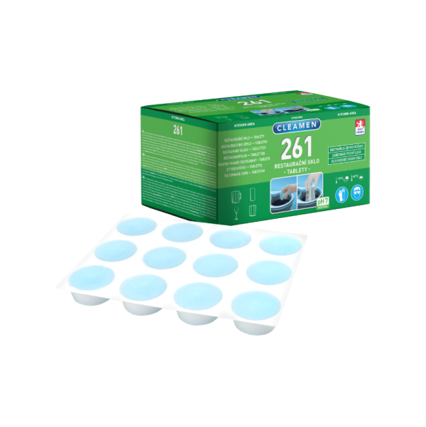CLEAMEN 261 restaurační sklo - tablety 720g