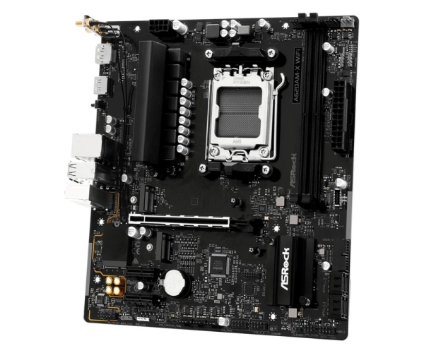 ASRock MB Sc AM5 A620AM-X WIFI, AMD A620A, 2xDDR5, 1xHDMI, 1xDP, WIFI