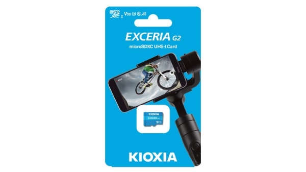 KIOXIA microSDXC Karta EXCERIA G2 128GB, UHS-I U3 V30, s Adaptérem
