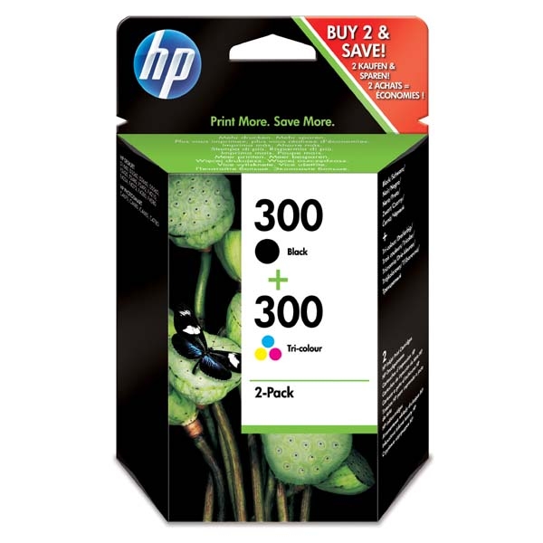 Náplň HP č.300, CN637EE černá a barevná 2-pack blistr 