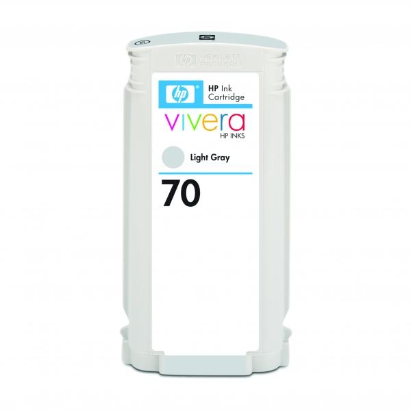 Náplň HP č.70, C9390A světle azurová 