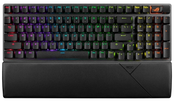 ASUS klávesnice ROG STRIX SCOPE II X, mechanická, drátová, ROG NX Snow V2, CZ/SK