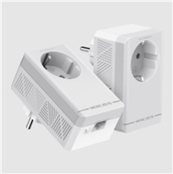 MERCUSYS MP300P KIT průchozí powerline set (AV600, 1x100Mb/sLAN)