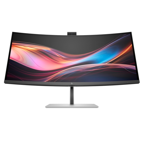 HP 734pm 34 Curved 3440 x1440, IPS,2000:1, 400nits,5ms,HDMI 2.0,DP 1.4,USB3-C,5xUSB-A,4x3W spkr,Cam,RJ-45,TB4-100W,5/5/5