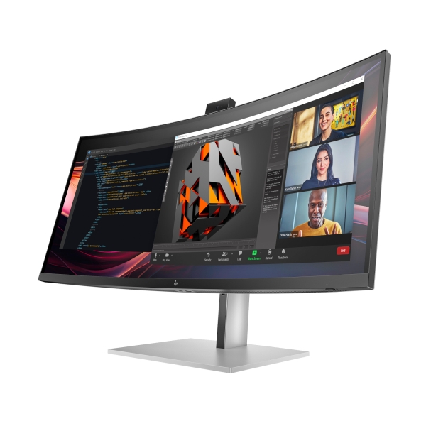 HP 734pm 34 Curved 3440 x1440, IPS,2000:1, 400nits,5ms,HDMI 2.0,DP 1.4,USB3-C,5xUSB-A,4x3W spkr,Cam,RJ-45,TB4-100W,5/5/5