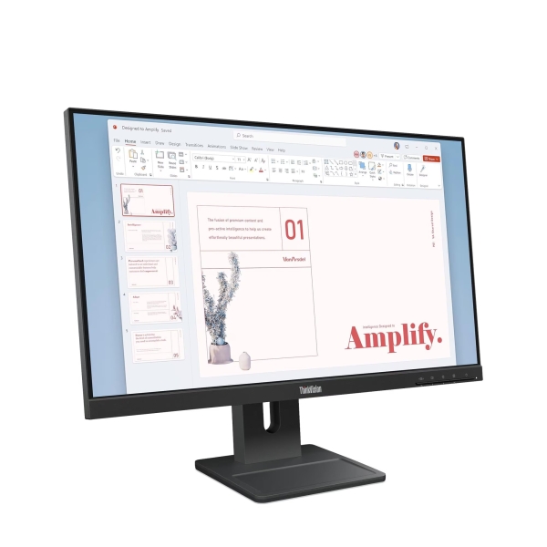 Lenovo E24-40, 23.8", IPS, 16:9, 1920 x 1080, 3R